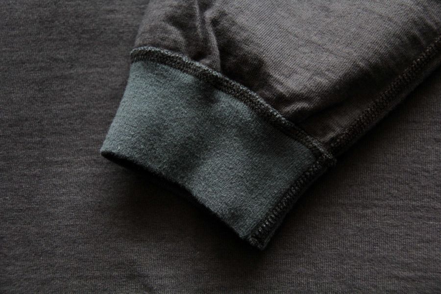 Barns Outfitters - Cozun LS Henley-T (Black BSP) Barns Outfitters 秋冬長袖,洗舊感長t,男 經典 亨利領 長t,台南 復古美式 男裝店,