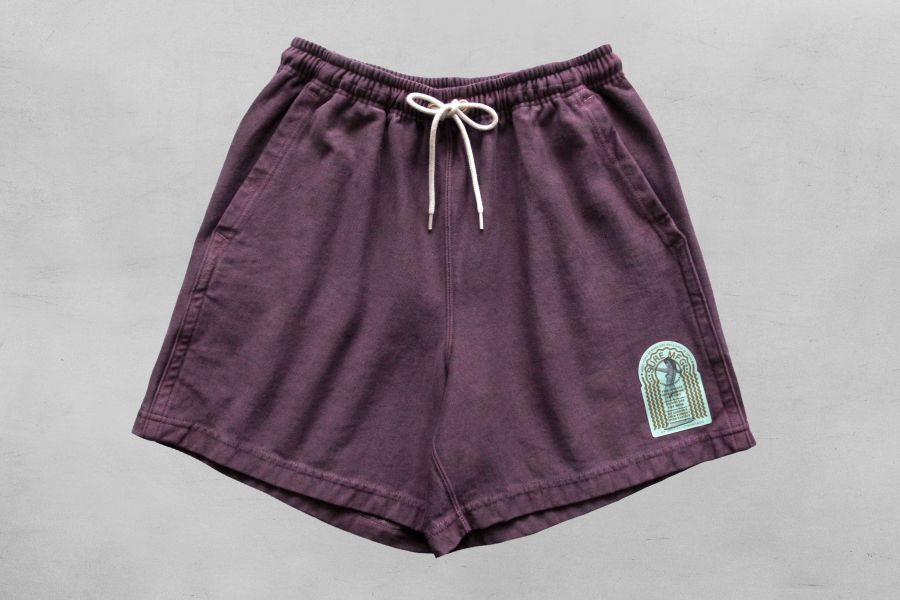 SURE'S Super Tuck Shorts / Maroon XX DEVELOPMENT,男 短褲,男 短褲推薦,男短褲品牌,休閒短褲男,