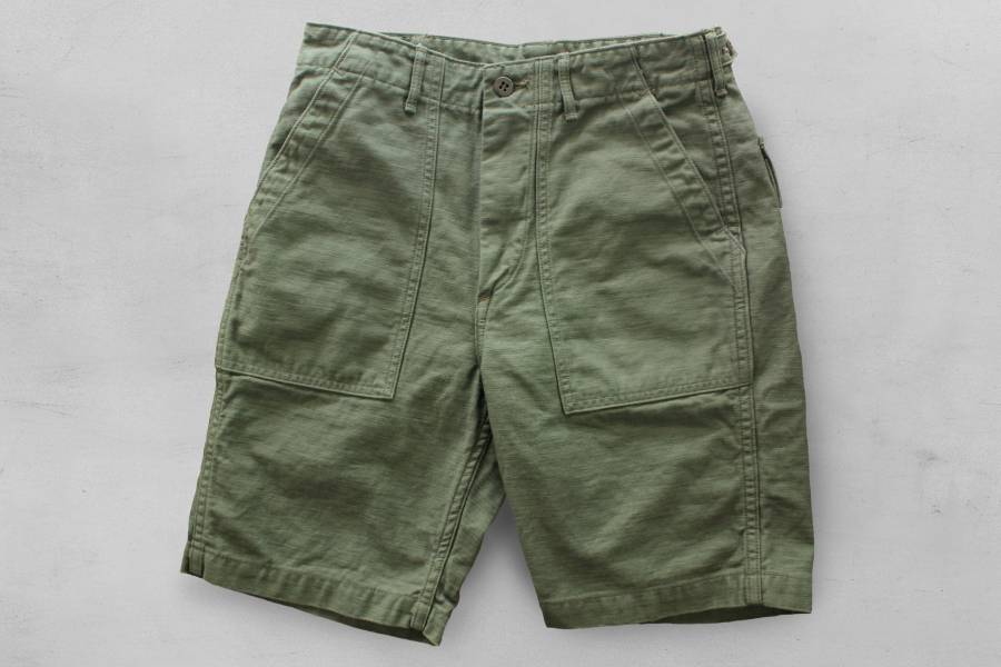 orSlow -FATIGUE SHORTS 短褲 orSlow,男 短褲 推薦,US ARMY ,FATIGUE PANT,野戰軍褲,春夏 短褲,orSlow 105,日本製,台南 選物店,老派人生,