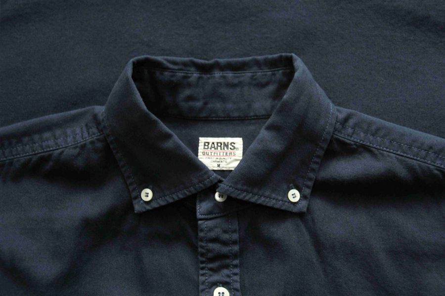Barns Outfitters - B.D 牛津襯衫(NAVY) 男生正式襯衫,男生 牛津襯衫,Barns,