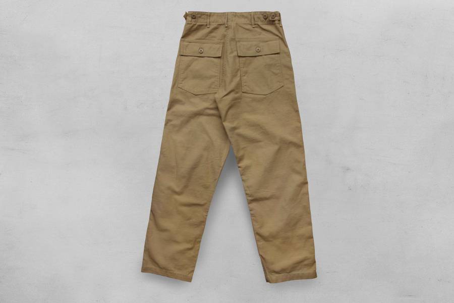 orSlow - US Army Fatigue Pant(Regular) orSlow,軍褲,直筒,老派人生,Fatigue Pant,丹寧,牛仔,日本製,台南逛街