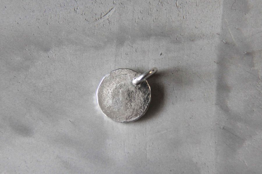 KinG Smith - M號小銀牌/太陽/訂製 King smith,小銀牌,銀器,墬飾,handmade,手作,銀菊,印地安銀飾,台南逛街
