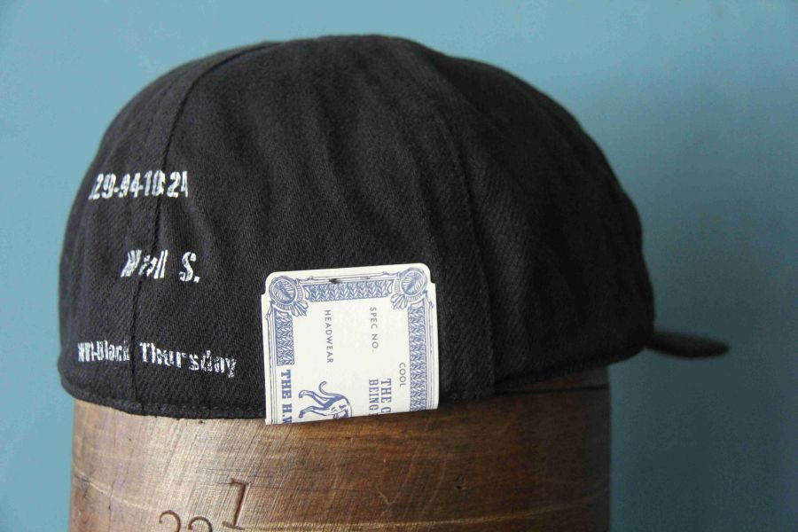 The H.W. Dog & Co./ Railroad Cap (Black) The H.W. Dog帽子,可以戴十年的帽子,狗帽,the hw dog and co,日本職人手工帽飾,