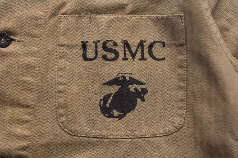 Houston -USMC HBT JACKET/Khaki Houston,P41, jacket