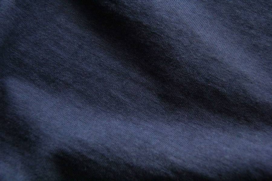 Barns–Tsuri-Ami Pocket Crew Neck Tee/Navy Barns Outfitters,美式復古休閒之專門品牌,經典Tsuri-Ami Tee,Made in Japan,圓筒衣身結構,和歌山古董吊編機織造