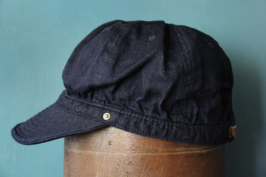 DECHO -  Standard KOME CAP /S.INDIGO DECHO,帽子,日本製,日本岡山,