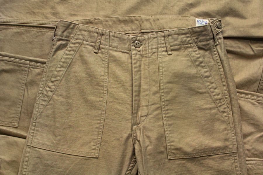 orSlow - US Army Fatigue Pant(Slim Fit) orSlow,US ARMY ,FATIGUE PANT,美軍工作褲,野戰軍褲,丹寧,牛仔,日本製,台南,選物店,老派