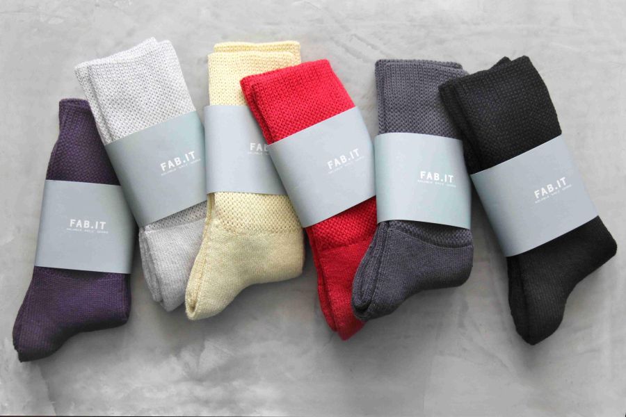 FAB.IT-CHUCK 中筒襪 FAB.IT,日本 襪 品牌,機能性 襪,男 穿搭 襪,靴子 搭配 襪,奈良製作,BEAMS 聯名,
