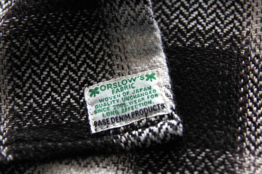 orSlow/RELAX FIT FLANNEL SHIRT orSlow 男 襯衫,男 秋冬 格紋 襯衫,