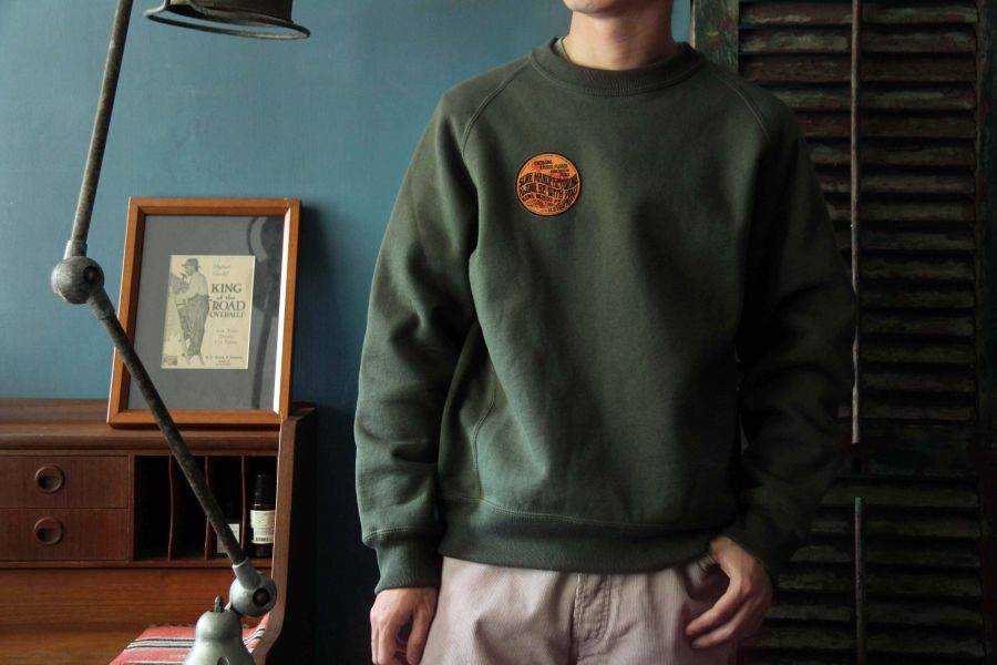 SURE'S CREW NECK "AWESOME" SWEATSHIRT (Cactus) 