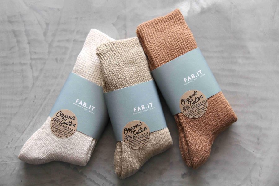 FAB.IT- Chuck Organic 中筒襪 FAB.IT,男 長襪 推薦,