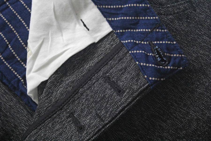 The Rite Stuff-Daybreak Salt & Pepper Work Pants/Charcoal The Rite Stuff,胡椒鹽布,John Lofgren,日製,工作褲款,10 oz,1930年代風格,Heddels,專欄編輯