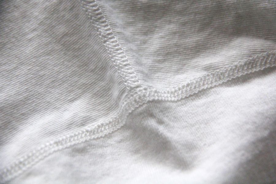 Two Moon - Henley Neck Tee (White) Two Moon,基本款亨利領,