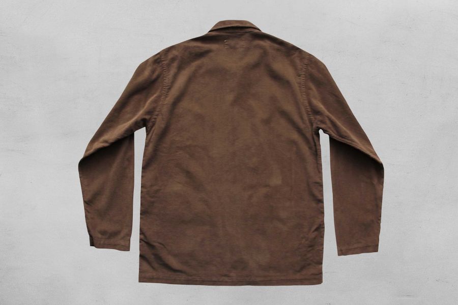 Universal Works - Bakers Overshirt (Brown) 復古,英國品牌,英格蘭,燈芯絨,Universal Works,秋冬穿搭,工作襯衫