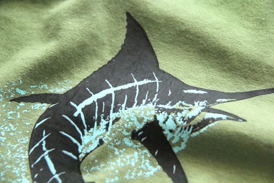 Barns Outfitters - State Of Mind Print T-shirt  (Olive) 