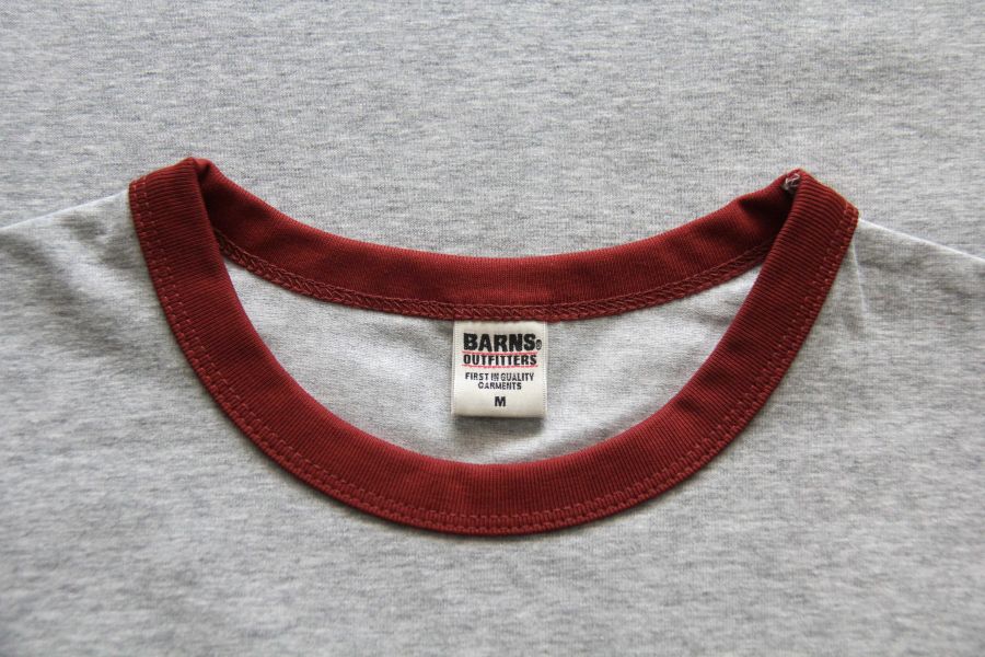 Barns Outfitters - Ringer Tee (GRY) 