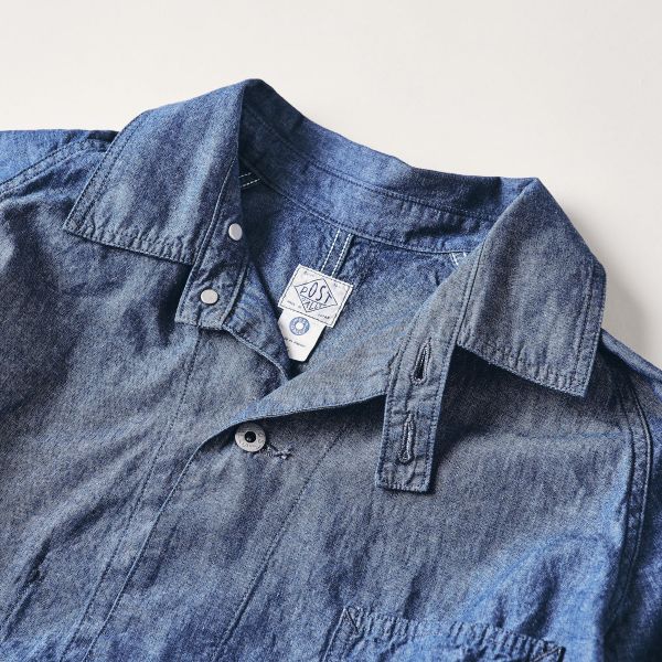 Post O`Alls -POST 43 Work Jacket Post Overalls,chambray,外套,工作外套,日本製造,