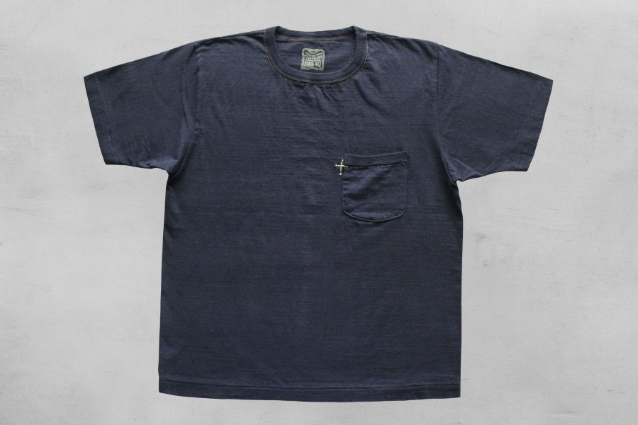 Two Moon - No.20272 Pocket Tee (Deep Navy) Two Moon
