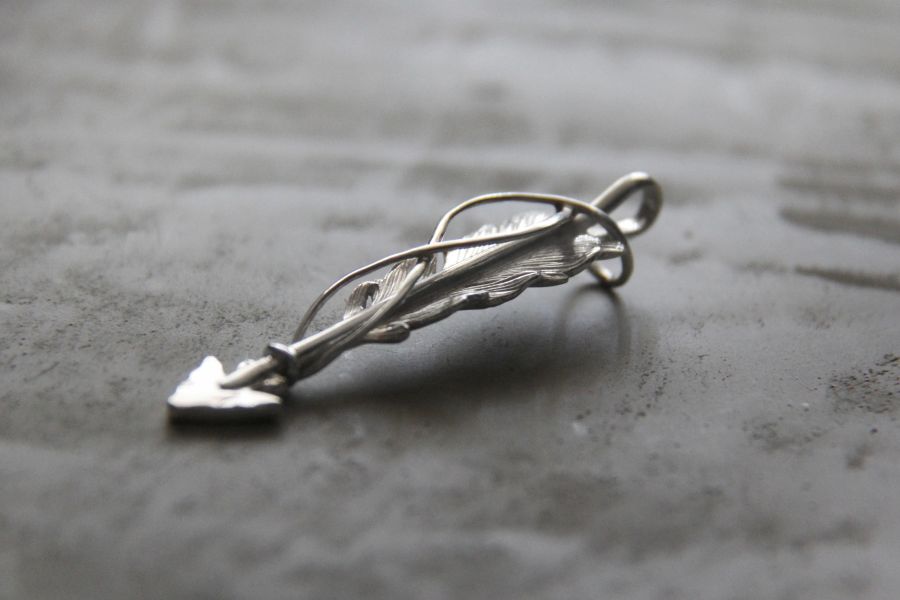 KinG Smith- 銀旋箭矢/現貨 KinG Smith,銀器,銀飾