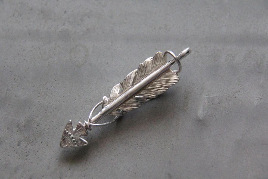 KinG Smith- 銀旋箭矢/現貨 KinG Smith,銀器,銀飾