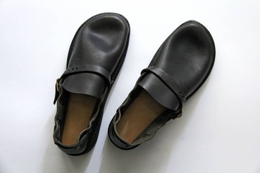 Aurora Shoe - Middle English/Black Aurora Shoe,紐約品牌,Handmade,Middle English,HORWEEN皮料,Vibram鞋底