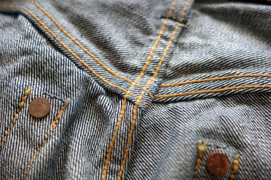 New Yesterday Before it's done. NY47 JEANS 13.5oz 丹寧褲,