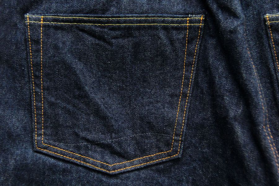 orSlow - IVY FIT JEANS 107 orSlow, orSlow 107,小直筒,鉚釘舊化,one wash,丹寧,隱藏後袋花,牛仔,日本製,台南,選物店,老派