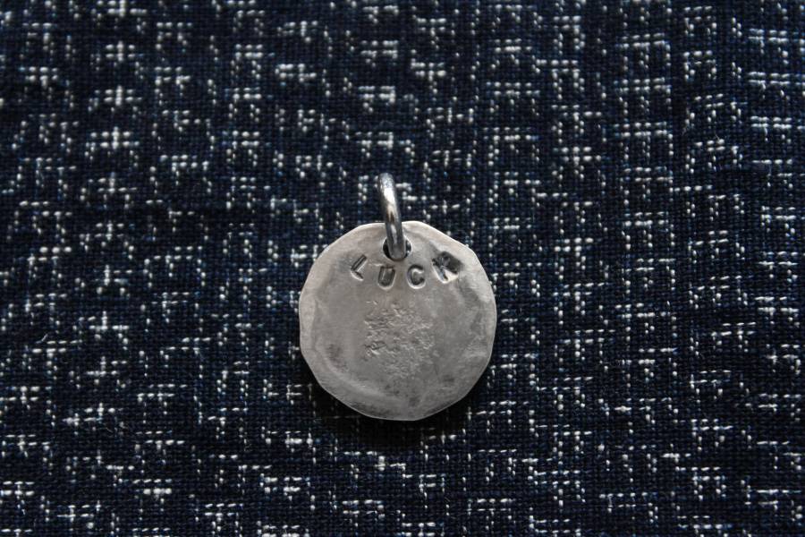 KinG Smith - L號小銀牌/雷鳥/訂製 King smith,handmade,手作,indian,jewellery,leather craft,silver,雷鳥,銀羽,風切羽,銀菊,先金,點金,綠松石,風野鷲,鷹爪,訂製,印地安銀飾,藥輪,台南,台南逛街,台南男裝,選物店,老派,mr old