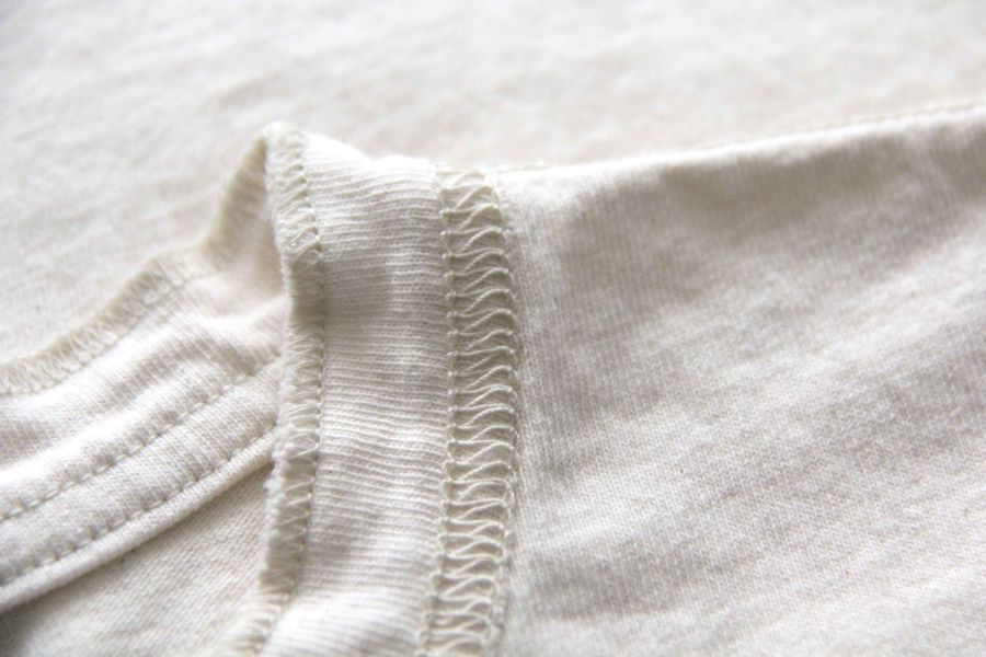 Two Moon - Henley Neck Tee (NAT) Two Moon,亨利領