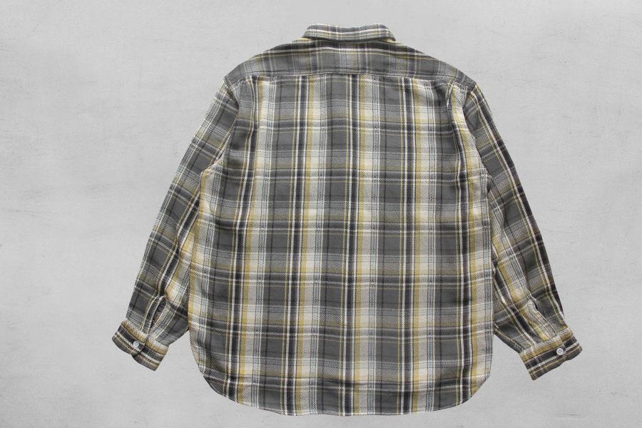 Barns Outfitters-Classic Nel Shirt Barns Outfitters,法蘭絨 襯衫,格紋 襯衫,Shuttle Notes,美式 工作 襯衫,男 秋冬 襯衫 推薦,男 格紋,