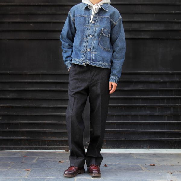 orSlow/40'S PLEATED FRONT BLOUSE orSlow,老派,老派人生,mr.old,一代夾克,一代外套