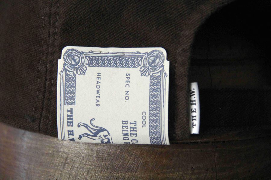 The H.W. Dog & Co./ Washed Shallow Cap The H.W. Dog帽子,可以戴十年的帽子,狗帽,the hw dog and co,日本職人手工帽飾,