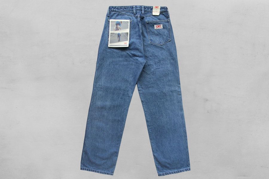 CRT JEANS - CR0002 1CH TWIN WASH STRAIGHT JEANS CRT,CRT JEANS,昭和復古,老派人生