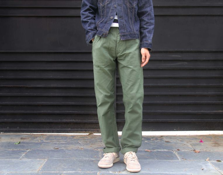 orSlow - US Army Fatigue Pant(Slim Fit) orSlow,軍褲,アメカジ,阿美咖機,Fatigue Pant,丹寧,牛仔,日本製,american casual,台南,台南逛街,老派人生,