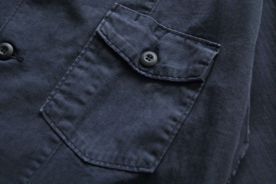 orSlow - 4-POCKET FATIGUE SHIRT HERRINGBONE TWILL orSlow,男生軍裝外套推薦,復古軍裝外套,野戰外套,MILITARY 軍裝,軍裝穿搭,