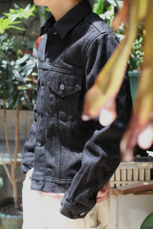 NOCOMPLY JEANS - NC70505E Trucker Jacket/Black TRUCKER,三代牛仔外套,Type3,卡車司機外套,桶浸式預縮,557XX,Levis,丹寧外套