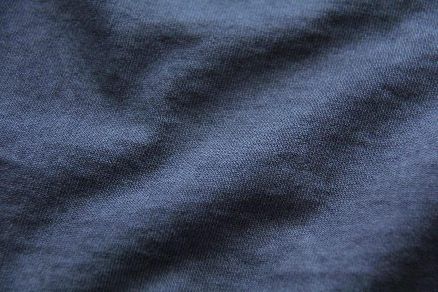 SURE'S POCKET TEE (Nasvy Blue) 男生夏天短t,日本製吸汗耐穿短t,名古屋,獨立服裝廠,白t,圓筒衣身,不易變形短t,丹寧,Pigment Dye染,