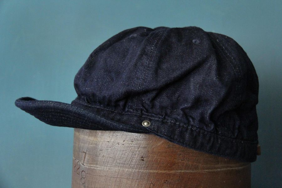 DECHO -  Standard KOME CAP /S.INDIGO DECHO,帽子,日本製,日本岡山,