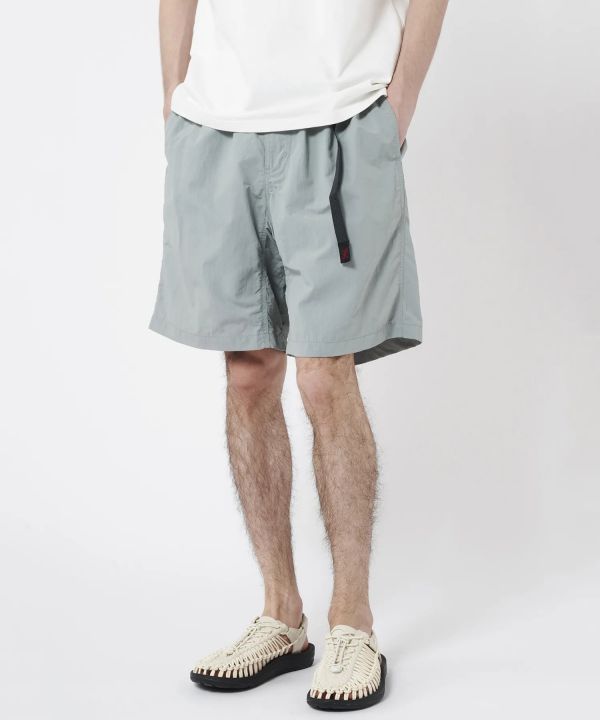 Gramicci - NYLON LOOSE SHORT/石灰色 Gramicci,gramicci 短褲,男 短褲,台南服飾店,outdoor,登山,男 穿搭,