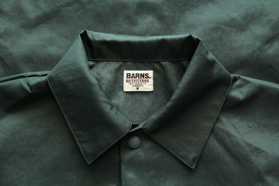 Barns Outfitters/60s Nylon Coach Jacket Barns Outfitters,教練 夾克,刺繡 外套,美式 風格,滑板 文化,