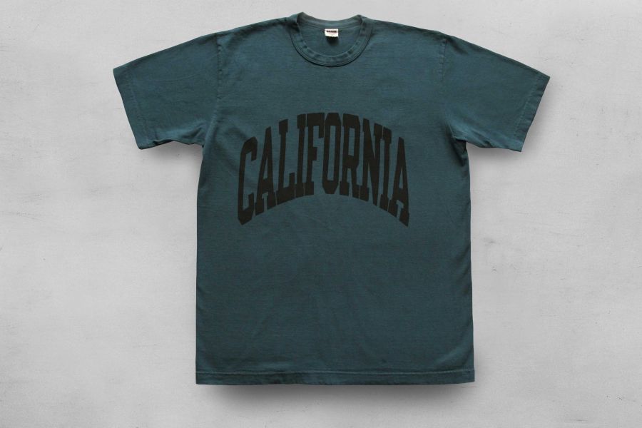 Barns Outfitters -  California 圓筒T(GREEN) Barns Outfitters,California,logo T,加州,日系