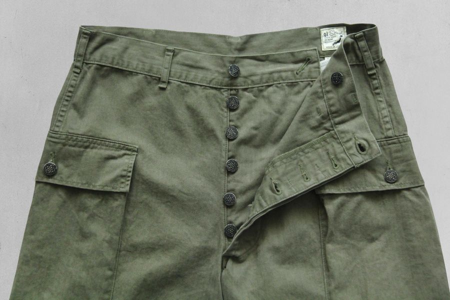 orSlow -M43 HBT TROUSERS orSlow,M43軍褲,軍褲