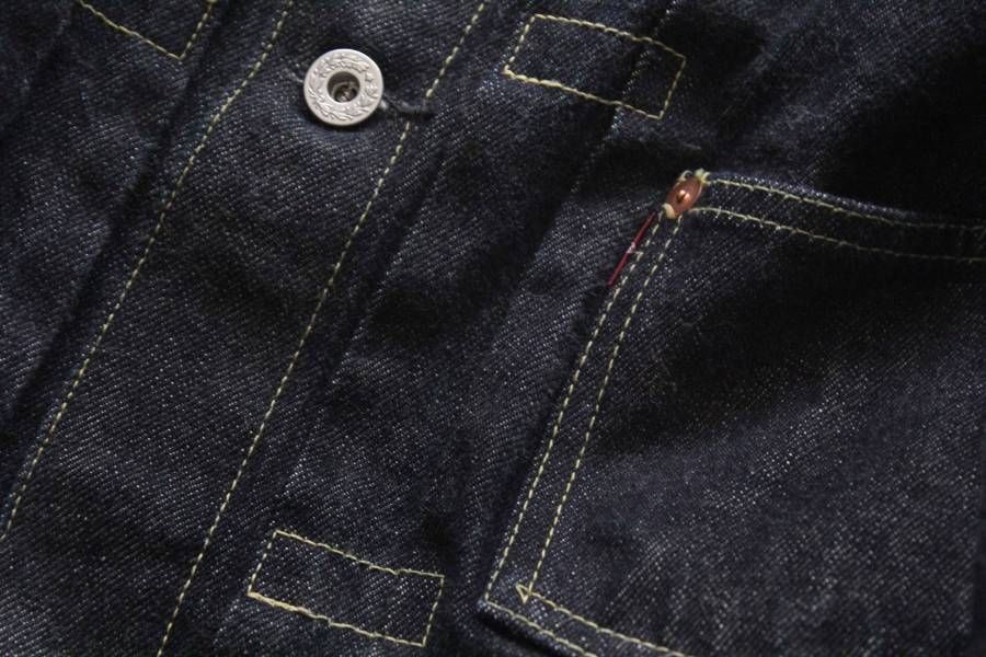 TCB - S40's Jacket 一代外套,復刻,jeans,denim,日本製,TCB,1940's,type1,S506XX ,一代牛仔夾克,WW1,大戰版,14oz,one wash,脫漿