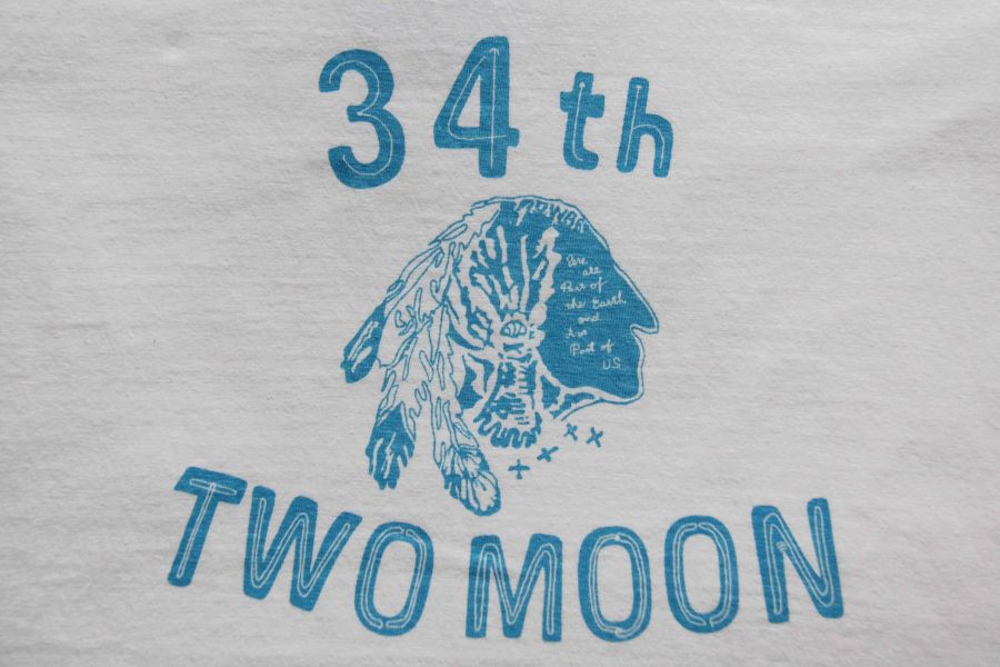 Two Moon/34th T-shirt/白 Two Moon,日本品牌,天竺棉,