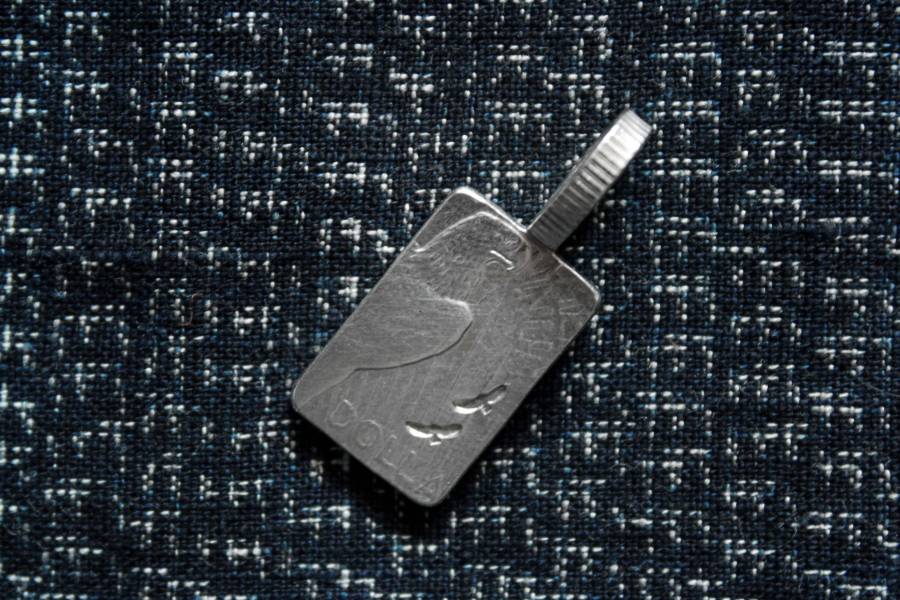KinG Smith - 和平鷹銀牌(古董銀幣再製)-現貨 King smith,handmade,銀器,silver,雷鳥