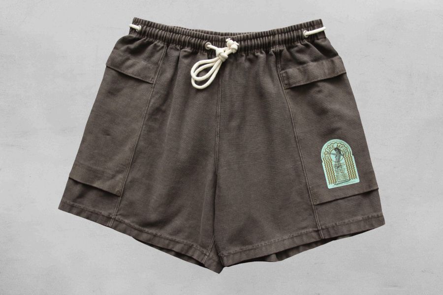 SUPER TUCK RIVER SHORTS '26/COKE BROWN XX DEVELOPMENT,男 膝上短褲 推薦,男 短褲穿搭,