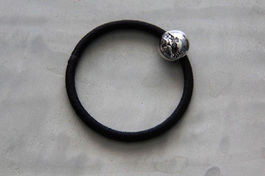 KinG Smith 純銀飾扣髮圈/大鷹打印/現貨 髮圈,King smith,handmade,手作,銀菊,訂製,印地安銀飾,藥輪,台南,老派,mr old