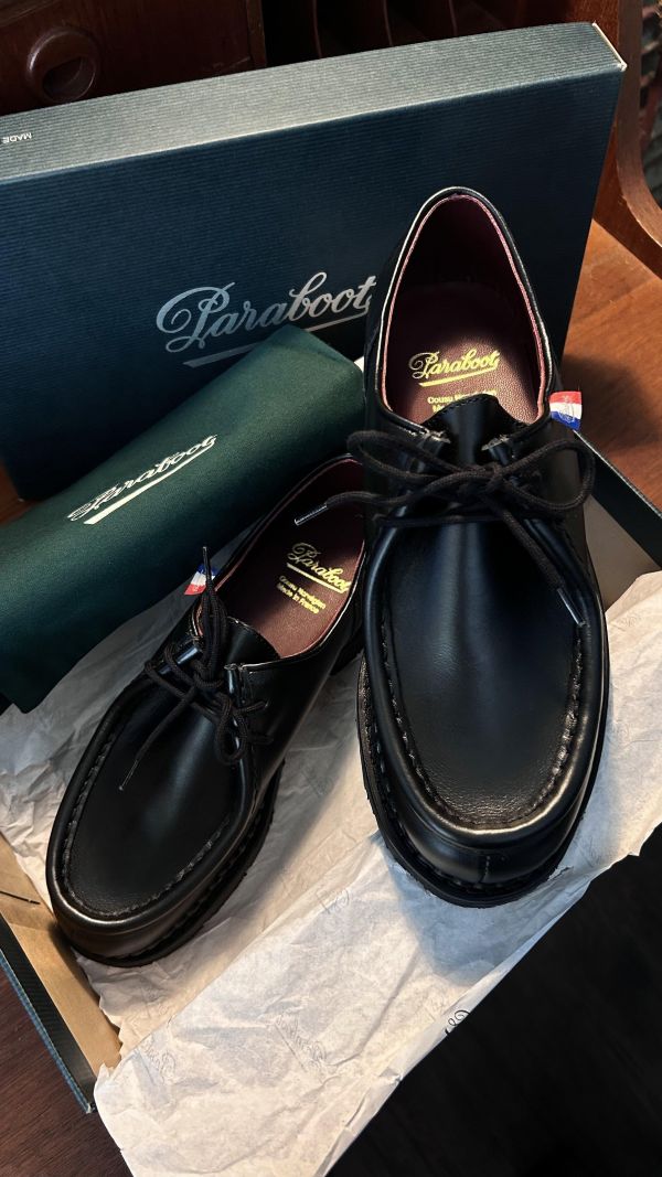 Paraboot -Reims/Noir Paraboot,黑色樂福鞋 loafer,男生休閒皮鞋推薦,樂福鞋 穿搭,