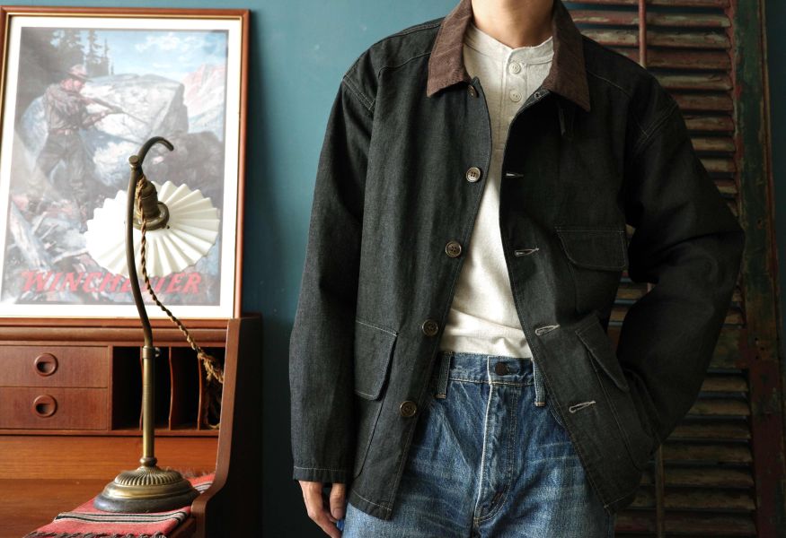 Ordinary Fits - Chambray Hunting Jacket Ordinary Fits,狩獵夾克,Hunting Jacket