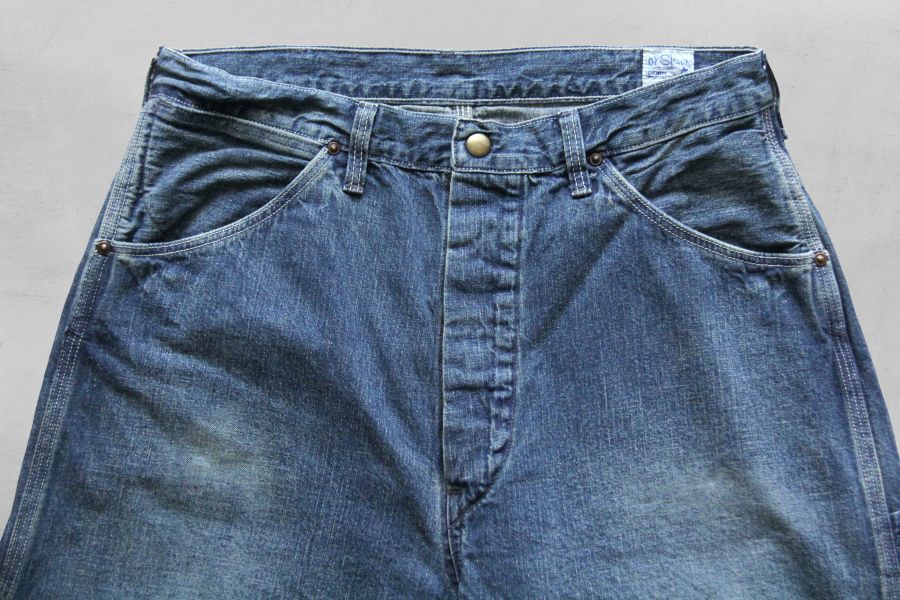 orSlow- PAINTER PANTS (USED) orSlow畫家褲,水洗牛仔褲,男生刷色褲推薦,